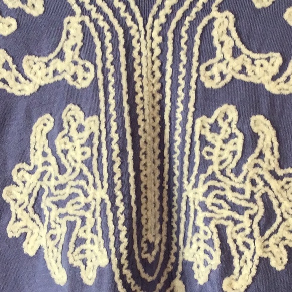 Embroidered Lace Sleeveless Midi Dress Size Large - Picture 3 of 4